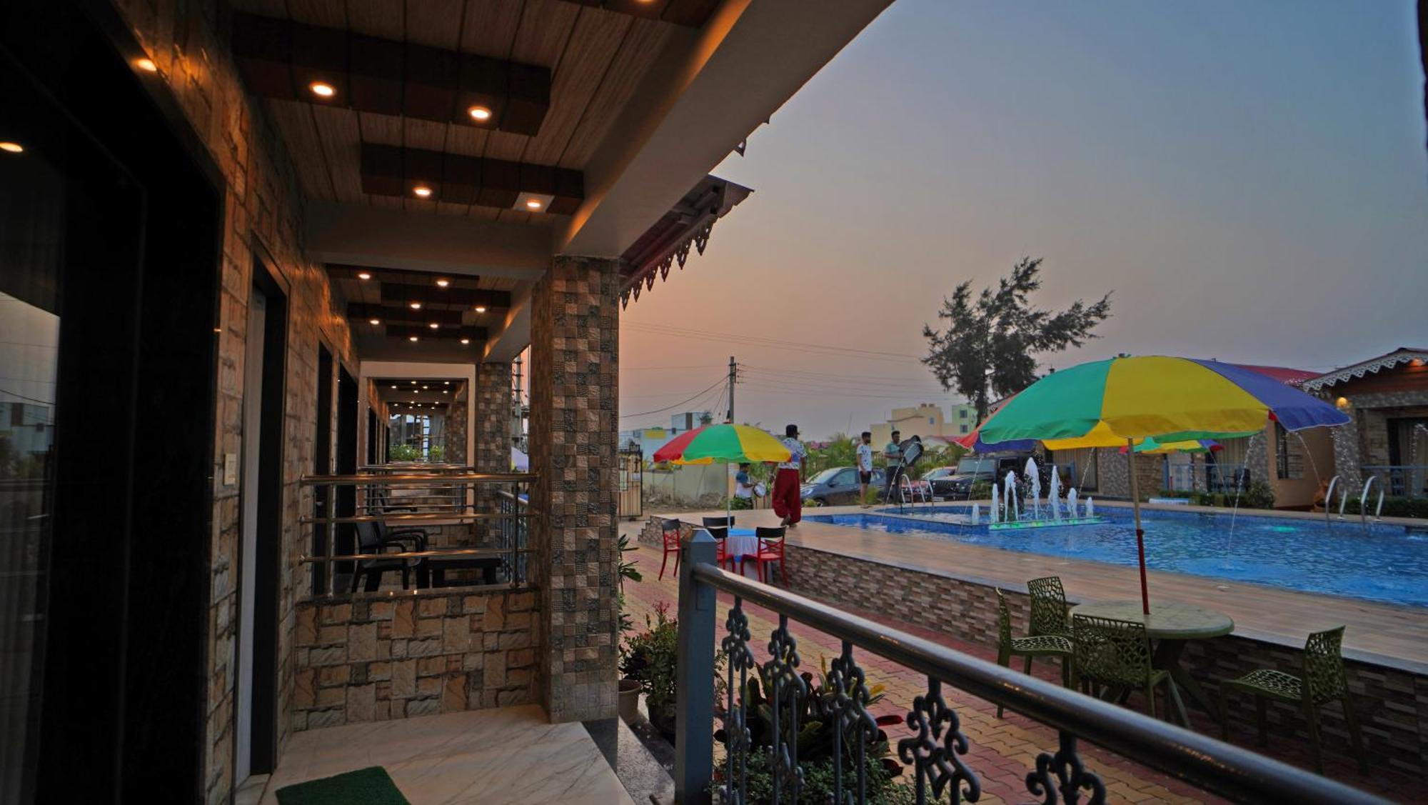 Aqua Blue Resort Private Limited Mandarmani Extérieur photo